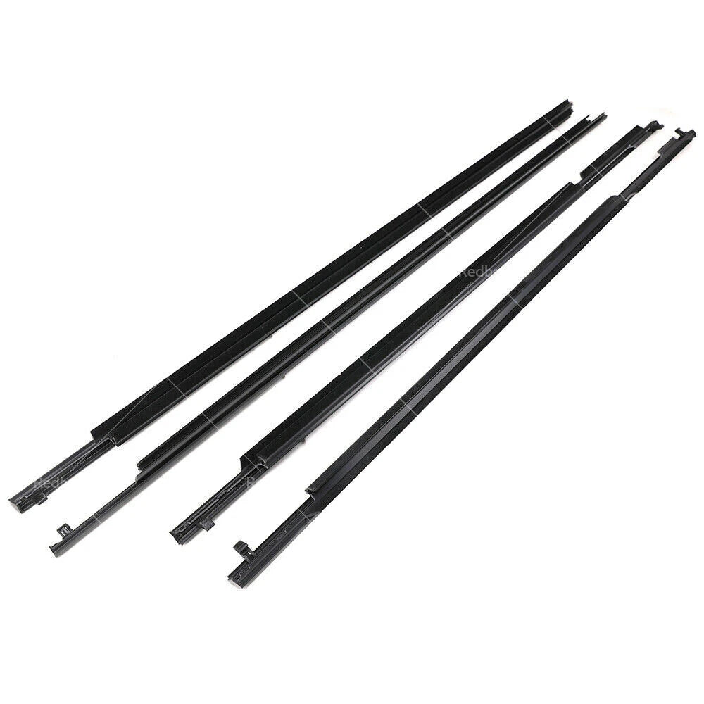 4X Door Glass Seal Weatherstrip for Toyota Landcruiser Prado (2003–2009)