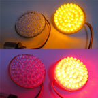 4PCS 1156 Bullet LED Turn Signal Insert Lights for Harley