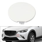 White Front Left Towing Hook Eye Cover for Mazda CX-3 (2014-2023)