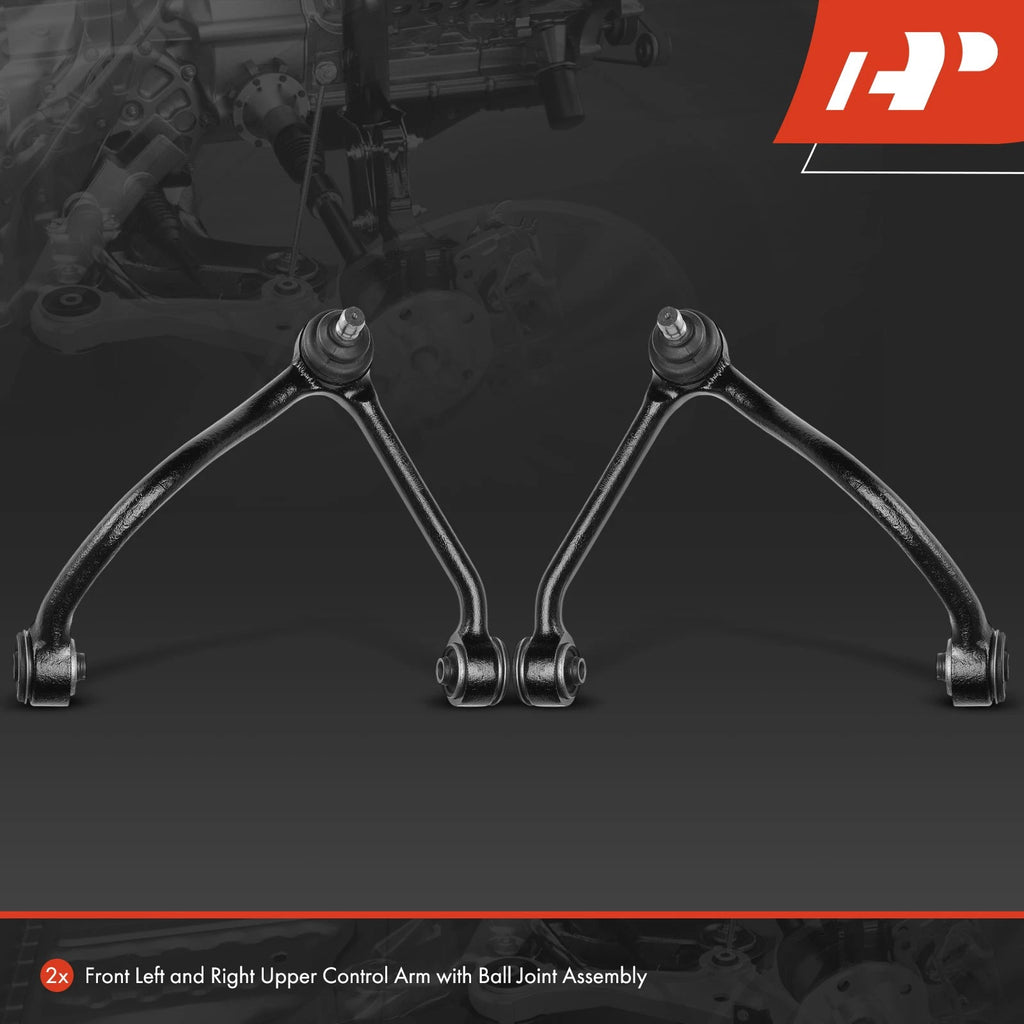 2X Front Upper Control Arm with Ball Joint for Kia Sorento (2003-2006)