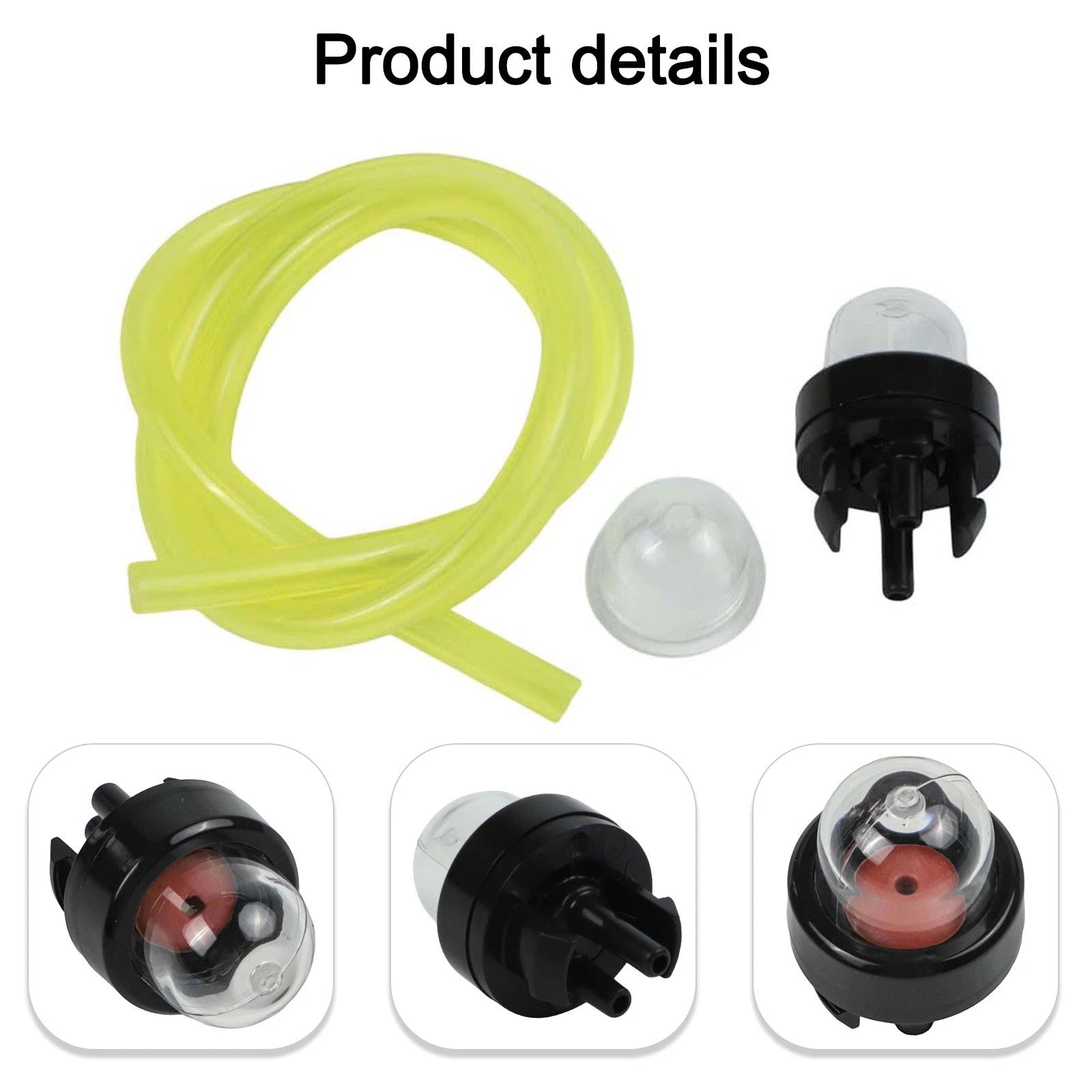 Carburetor Primer Bulb for Trimmers (Fuel Pipe, Fuel Pump)