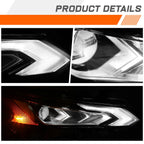 LED Projector Headlight Chrome for Nissan Altima (2019–2022)