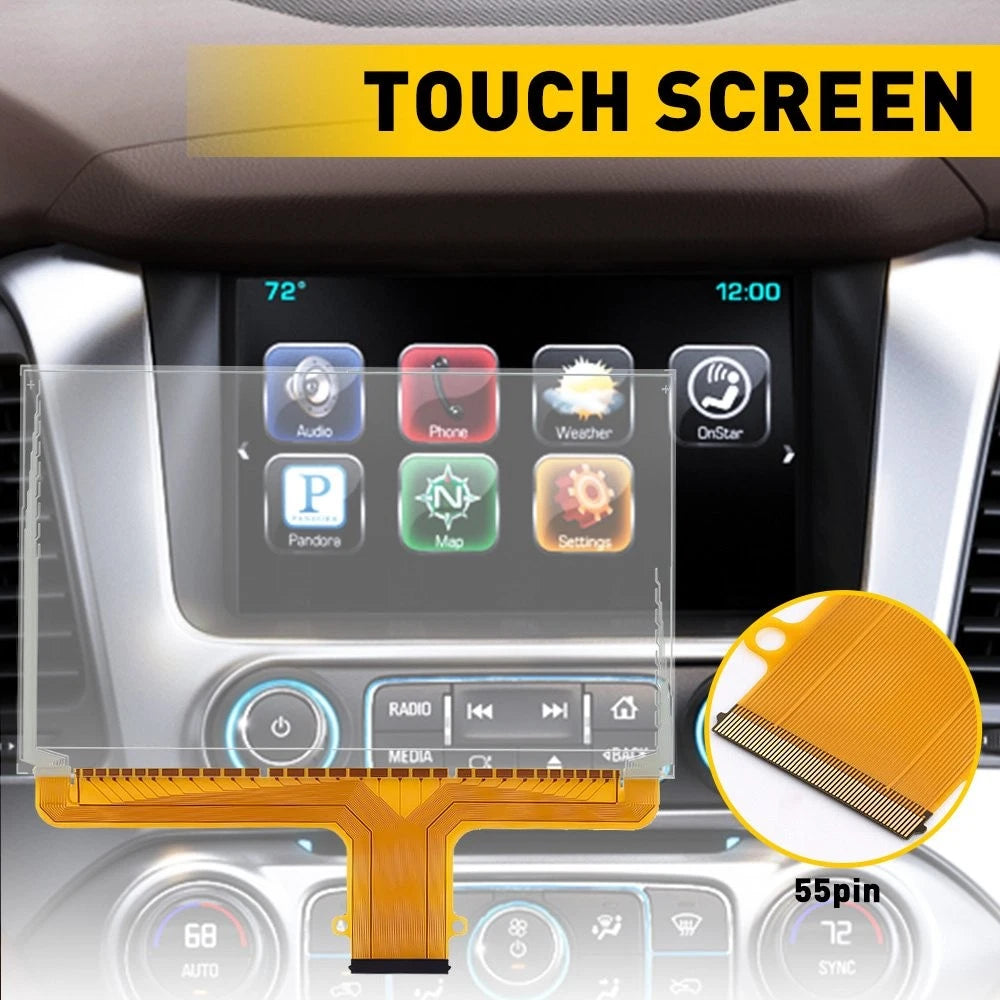 8" Touch Screen Glass Digitizer LCD for GMC Chevy Suburban (2015–2018)