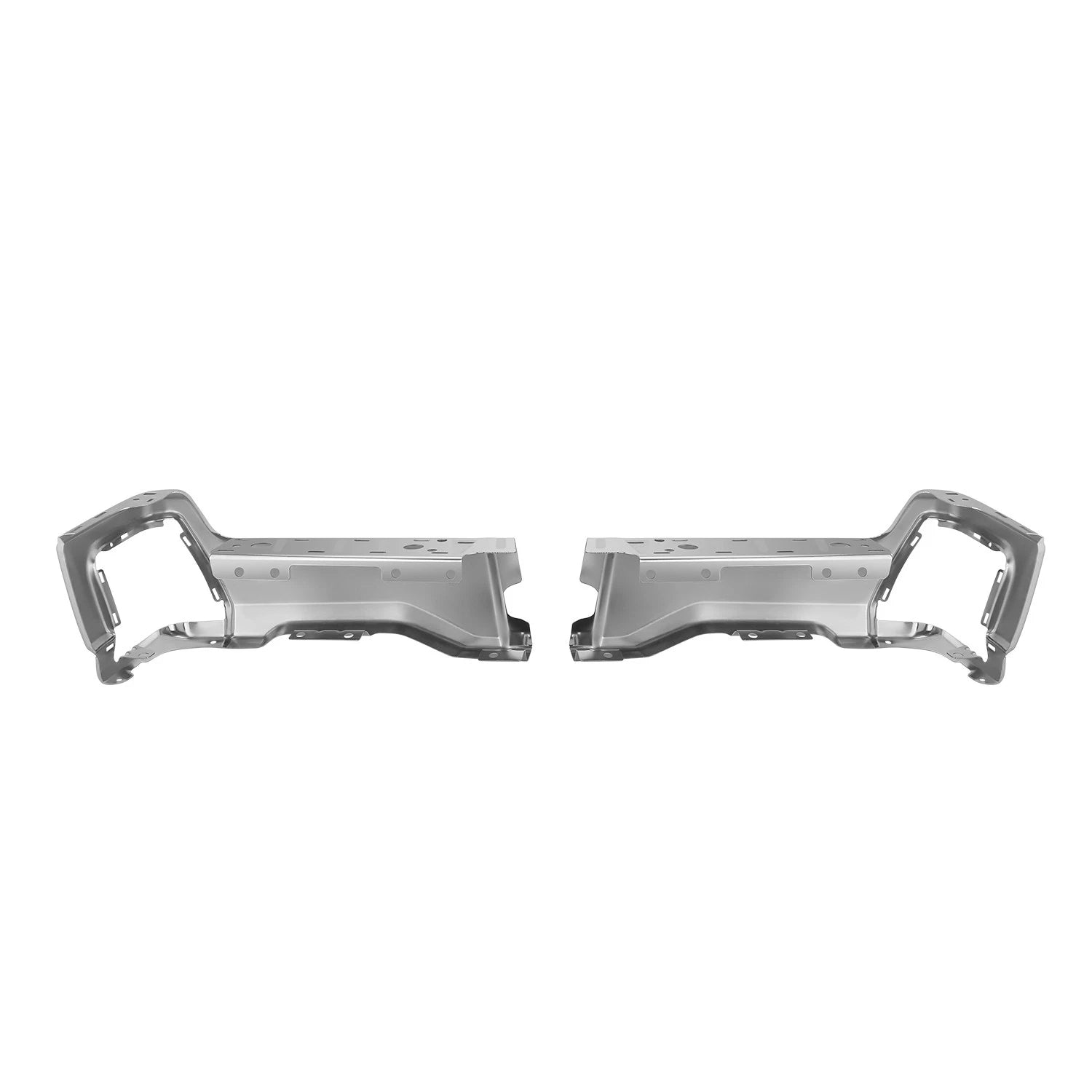 Black Steel Front Bumper Face Bar for Ford Ranger (2019–2024)