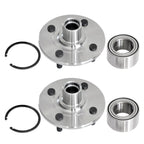 2X Front Wheel Bearing & Hub for Saturn SC1 SC2 SL SL1 (1994–2002)