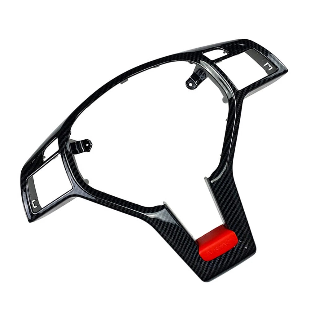 Steering Wheel Frame Trim Cover Carbon for Mercedes A C E SLK CLA CLS GLA (2010–2023)