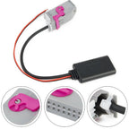 1pc 32Pin Aux Cable Adapter for Audi A3/A4/A6/A8/TT/R8 (RNS-E)