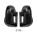Lowers Vented Fairing for Harley Touring Glide (2014–2025) Black Denim