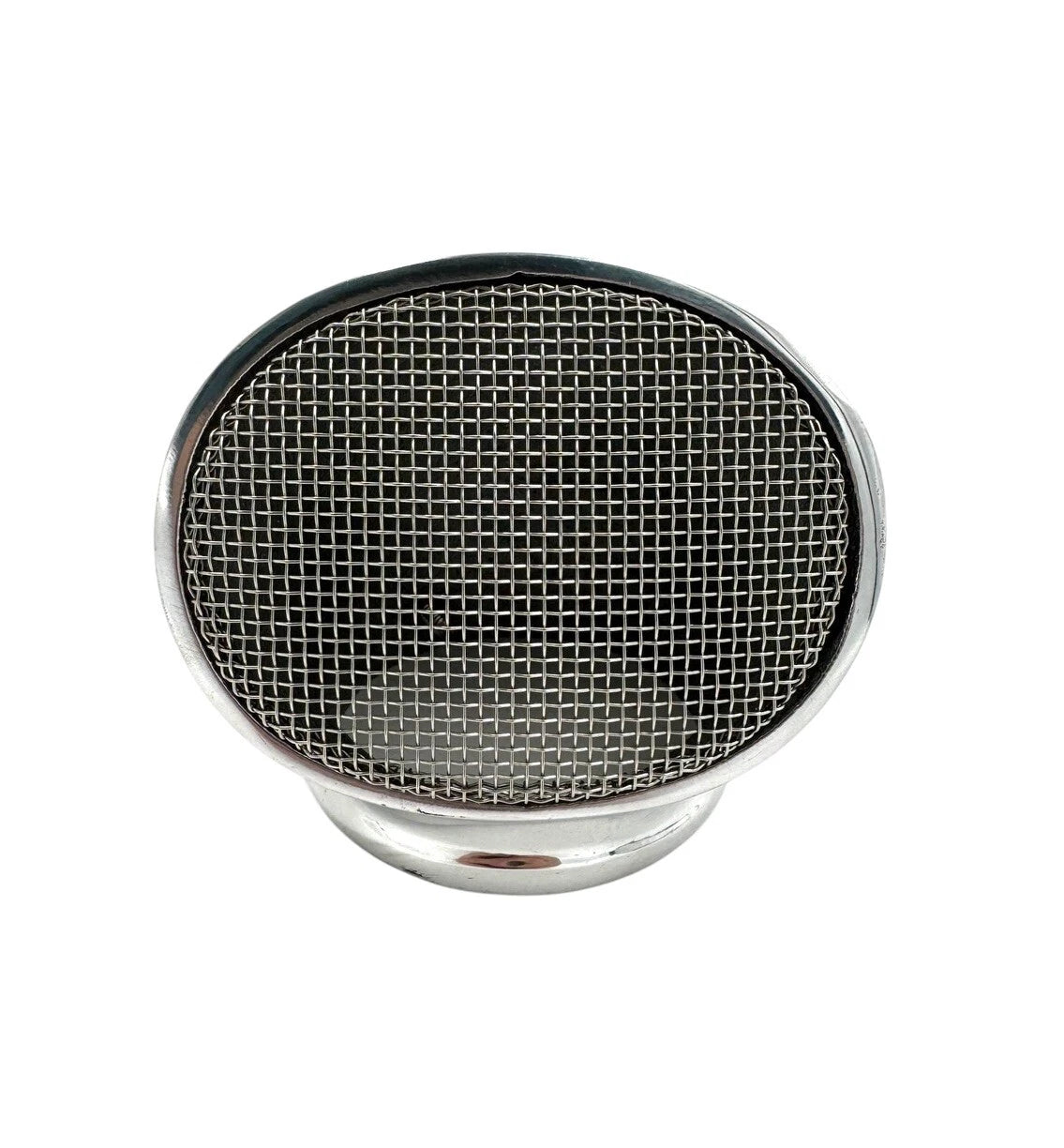 Air Cleaner Scoop Frog Mouth Polished for 2-5/8 Inch Carburetors