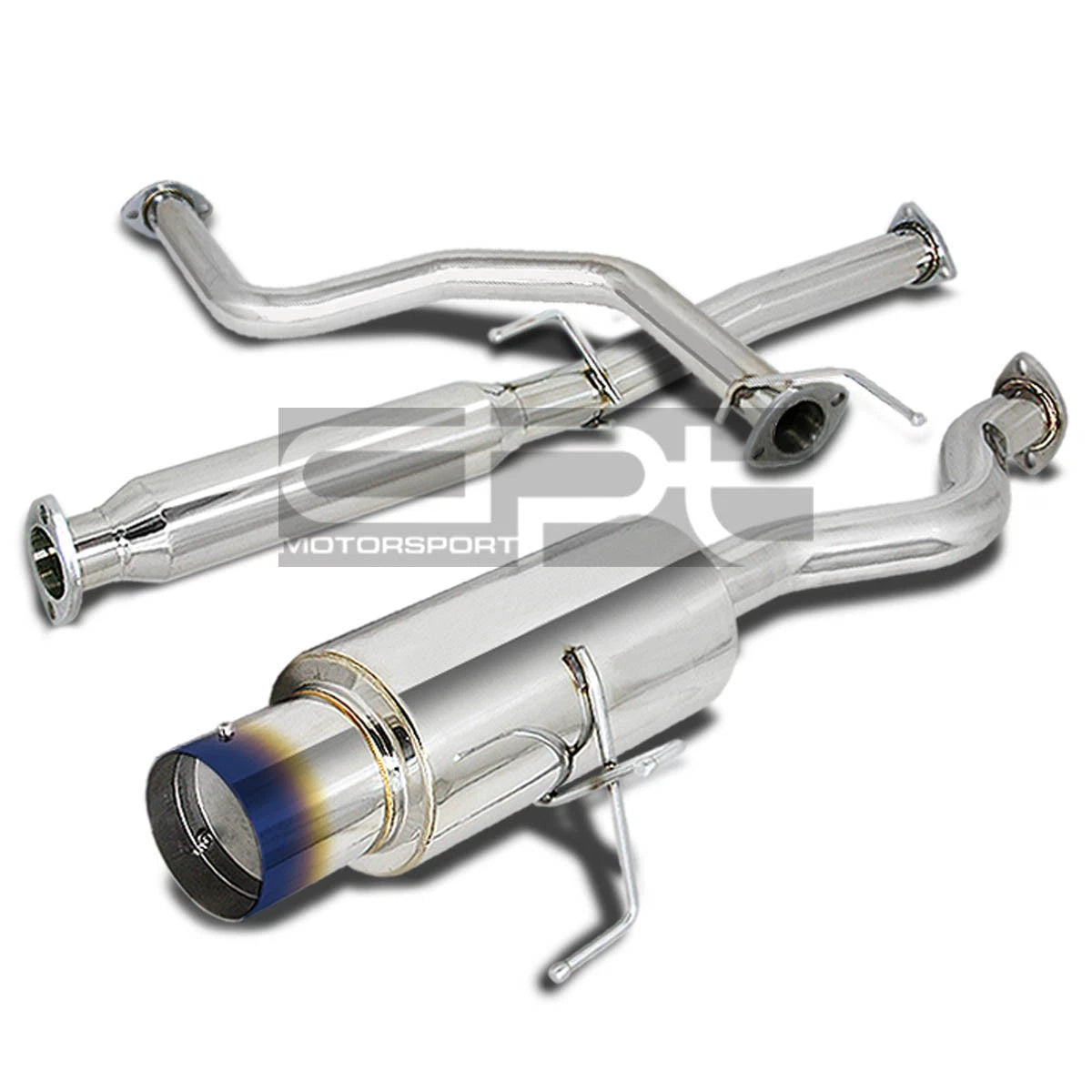 Stainless Catback Exhaust Muffler for Honda Civic EH2/EH3 (1995–2000) 4.5" Tip