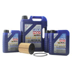 Engine Oil Change Kit 5W40 for Audi A8 Quattro (2000–2002) - 8L Liqui Moly, Wix