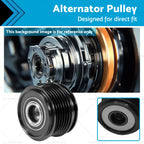 Alternator Pulley for Volkswagen Caddy III (2004–2015) OAP022
