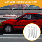 Car Door Handle Cover Trim for Chevrolet Cruze Camaro Aveo (2011–2020) Silver Tone