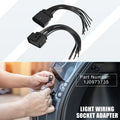 Set of 1 Light Wiring Socket Adapter 1J0973735/1J0973835 for Volkswagen Passat 