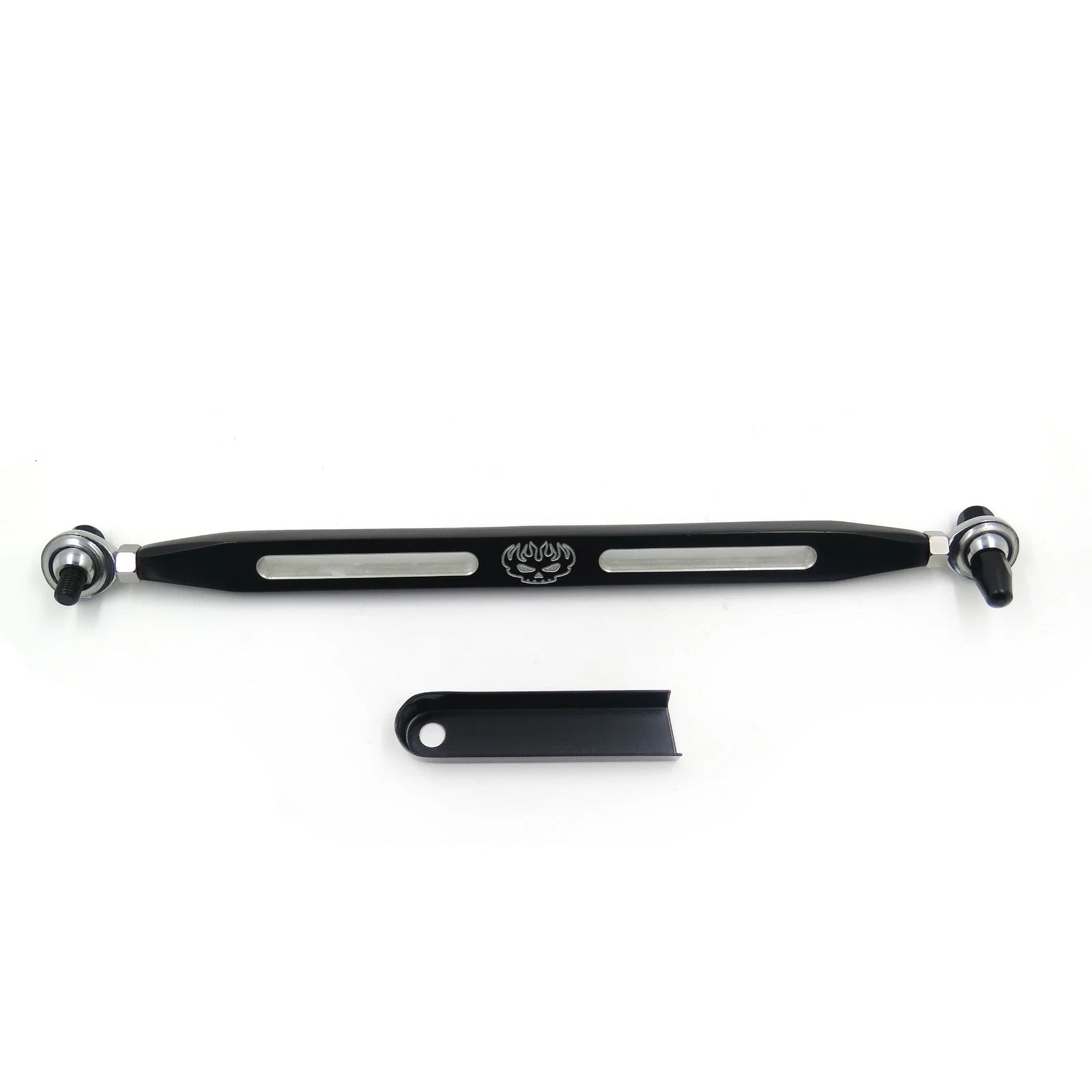 Black Slotted Flame Billet Shift Linkage for Harley Touring Road King (2014–2023)