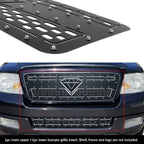Stainless Steel Double Layer Grille Insert for Ford F-150 (2004–2005)