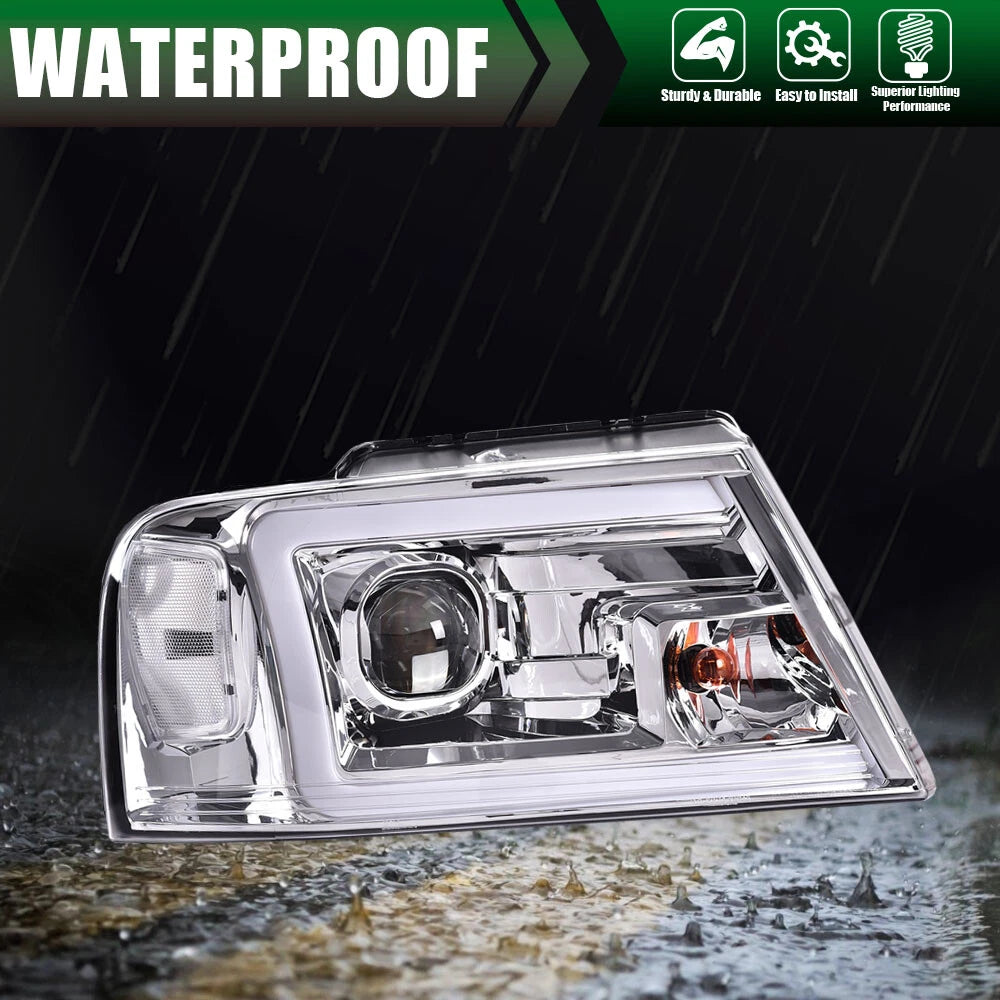 LED Projector Headlights for Ford F-150/Mark LT (2004–2008)