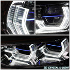U-Halo LED DRL Projector Headlights for BMW 530i 540i G30 (2017–2020)