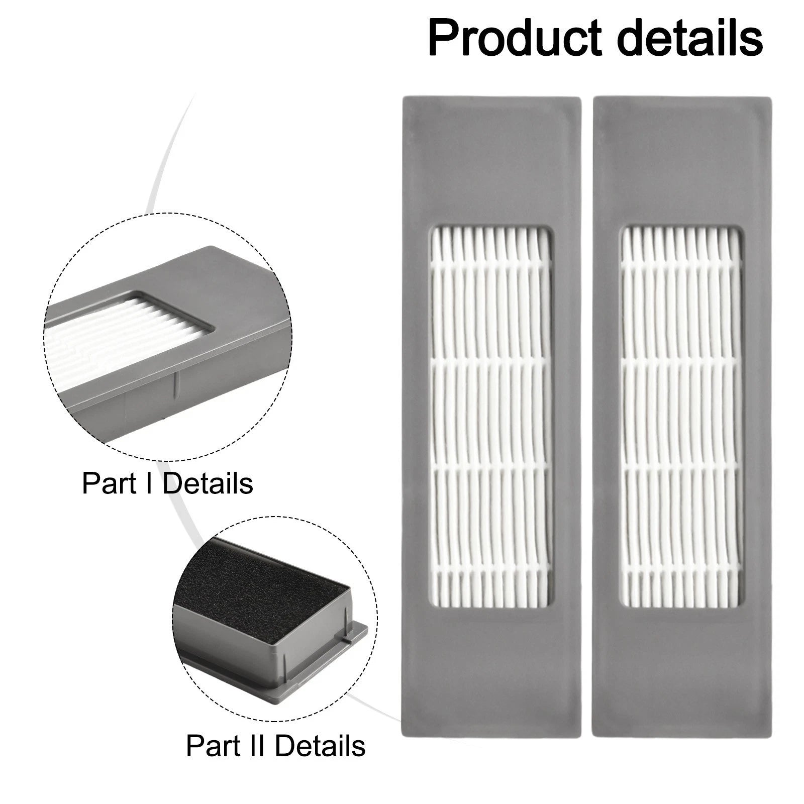 Filters for Ecovacs Deebot N10 N10 Plus (2021–2023)