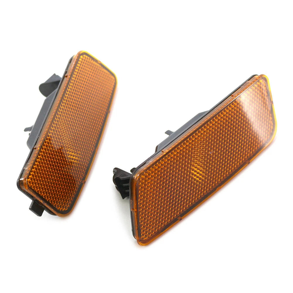 2X Front Bumper Turn Signal Bezel Marker Light Housing for VW Golf MK6 (2009–2013)