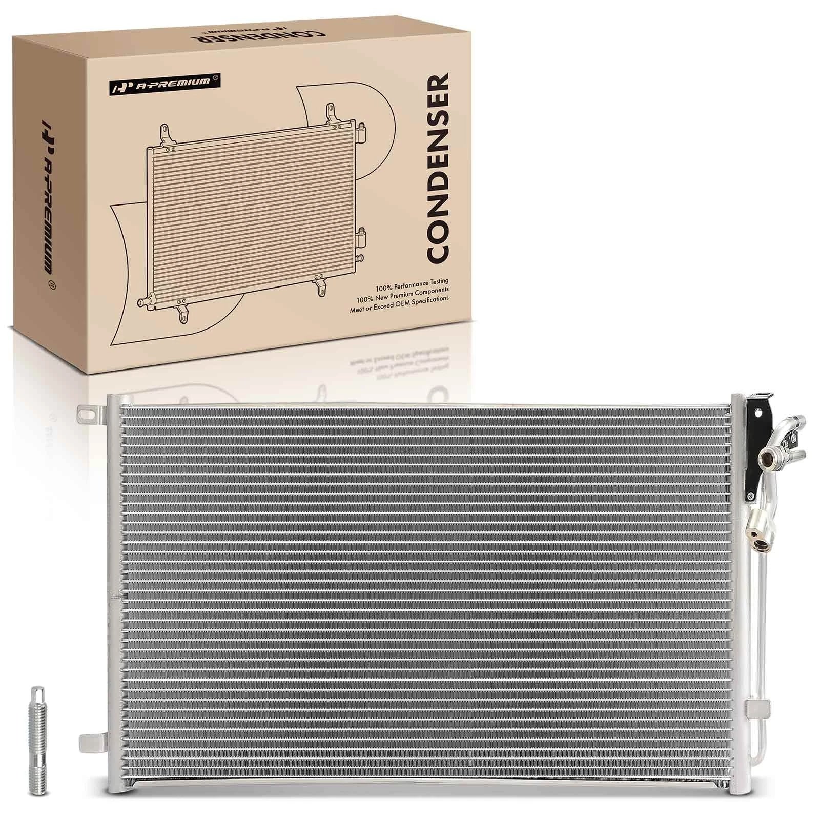 A/C Condenser with Bracket for Buick Riviera, Oldsmobile Aurora (1995–1999)
