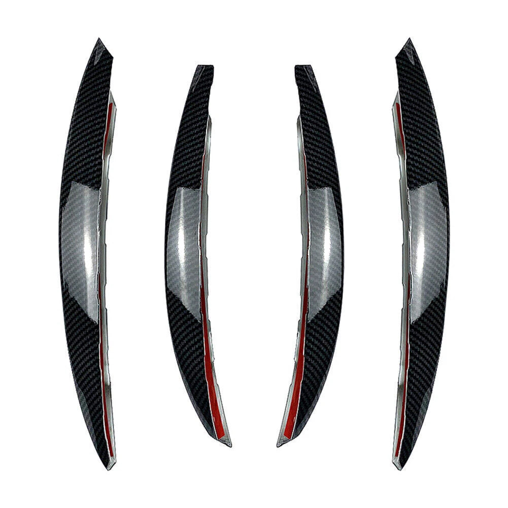 Carbon Front Bumper Splitter Fin Spoiler Canard for Mercedes Benz C-Class (2022–2023)