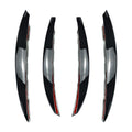 Carbon Front Bumper Splitter Fin Spoiler Canard for Mercedes Benz C-Class (2022–2023)