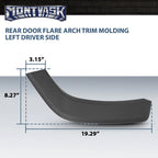 Left Rear Door Flare Trim for Toyota RAV4 (2019–2024)