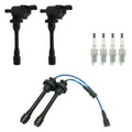 Set of 2 Ignition Coils & 4 Spark Plugs for Mitsubishi Mirage