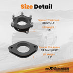 1.5" Suspension Leveling Lift Kit for Honda CR-V (2007–2016)