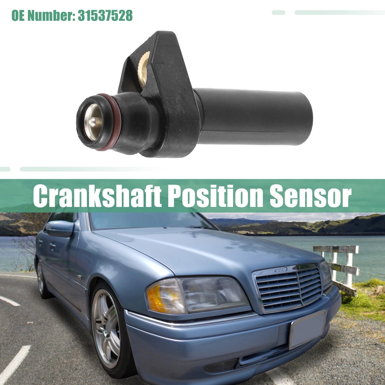 Crankshaft Position Sensor 31537528 for Mercedes-Benz C220 (1996)