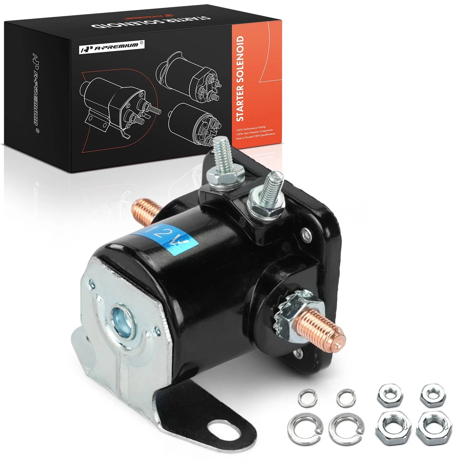 Starter Solenoid Switch for Ford F-150 F-250 Mustang Jeep Cherokee (1990–2023)