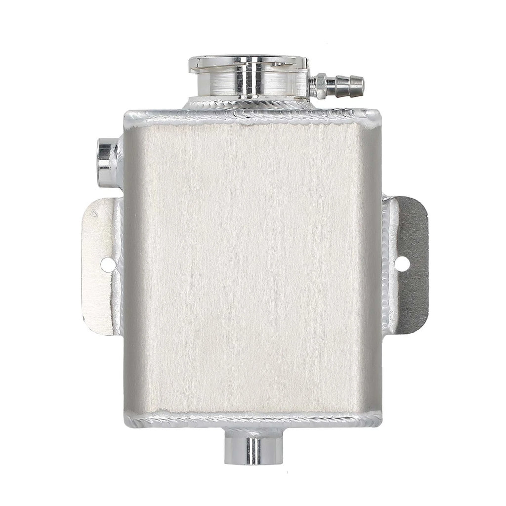 1.25 QT Aluminum Radiator Coolant Overflow Tank for Universal Fit