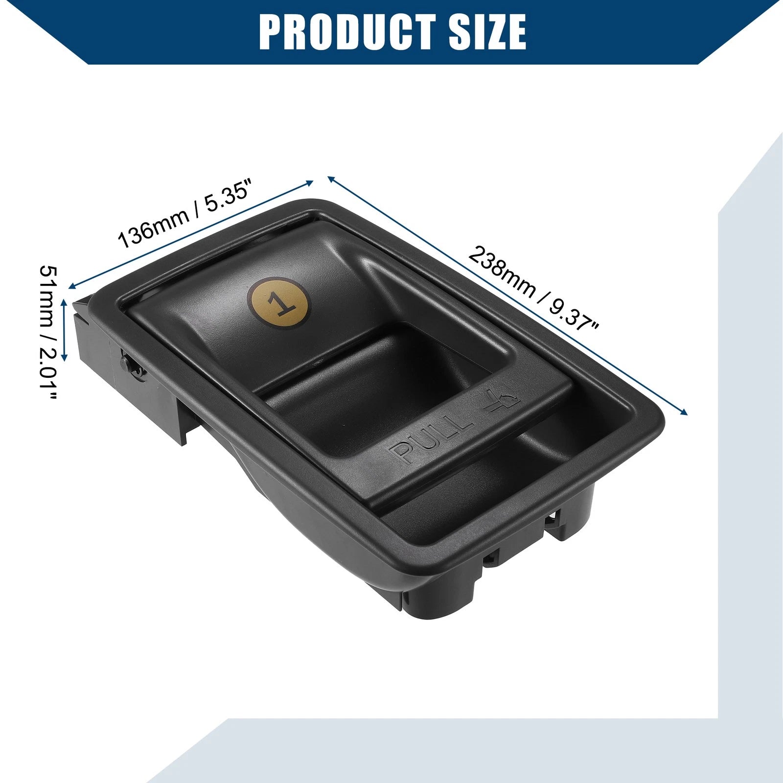 Folding Seat Latch Release Handle for Toyota Sienna (2015–2020) No.7290908011B2