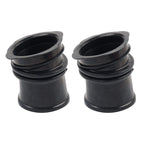 2X Carburetor Intake Manifold Boot Joint for Yamaha FZR250 FZX250 (1986–1988)