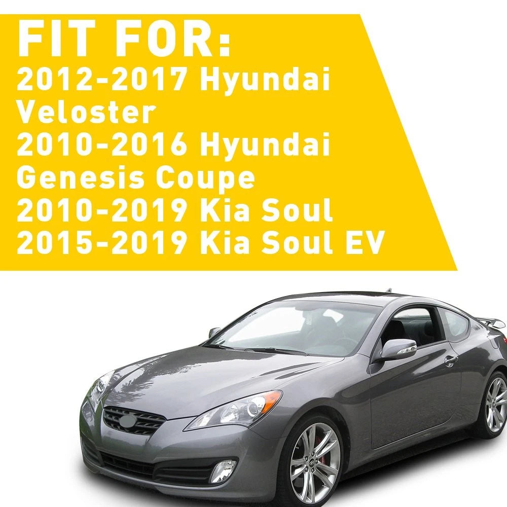 2PC 18-SMD LED License Plate Lamps for Hyundai Genesis Coupe Veloster (2010–2016)