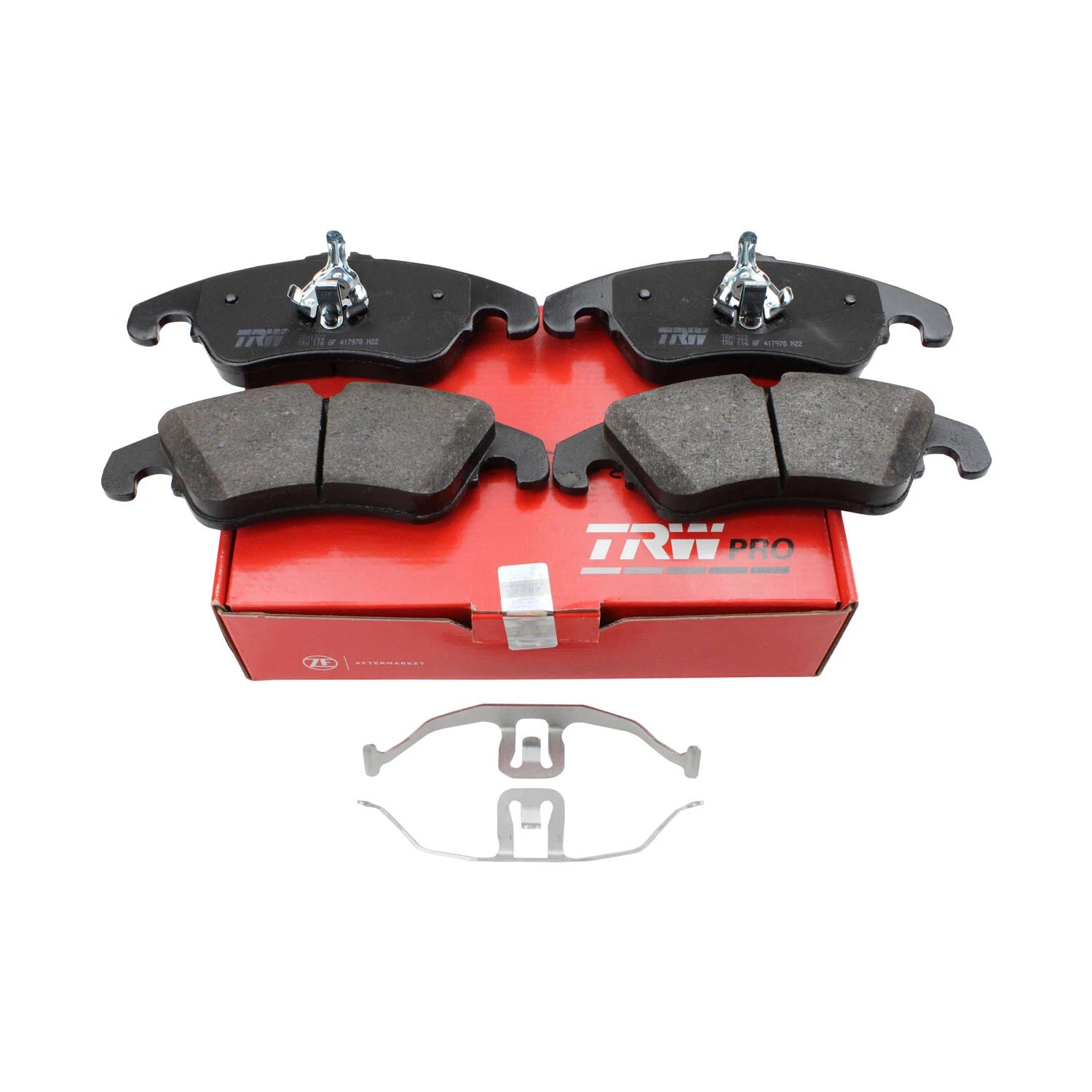 Set of 4 TRW Pro Low-Metallic Brake Pads for Audi A4 A5 A6 Q5 S4 S5 (2008–2020)