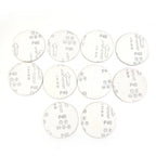 Set of 10 Sanding Discs 4'' for Polishing Pad (40-2000 Grit)