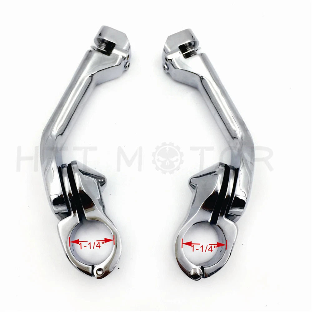Chrome Foot Peg Mount Kit for Harley Davidson Street 500 XG500/750 (2015–2020)