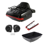 Trunk Backrest Rack Light Speakers for Harley CVO Road Glide (2014–2026)