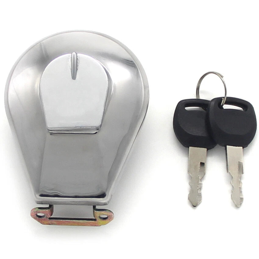 Fuel Gas Tank Cap Cover Keys for Honda CB250, CB650SC, VT750C, VRX400, CBX750 (1980–2023)