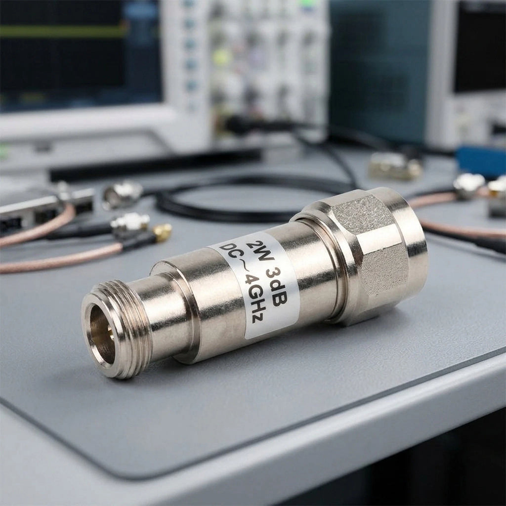 Fixed Attenuator RF Coaxial 2W 3dB N Type Male to Female 50 Ohm (DC to 4GHz)