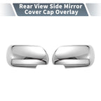 Pair Rearview Mirror Cover Overlay Chrome for Suzuki Grand Vitara (2006–2014)