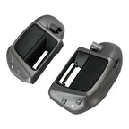 Lower Vented Fairings for Harley Touring Street Glide (2014–2025) Charcoal Denim