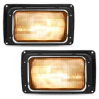 Set of 2 Headlights with Bulbs for Mack CH613 (1990–2017)