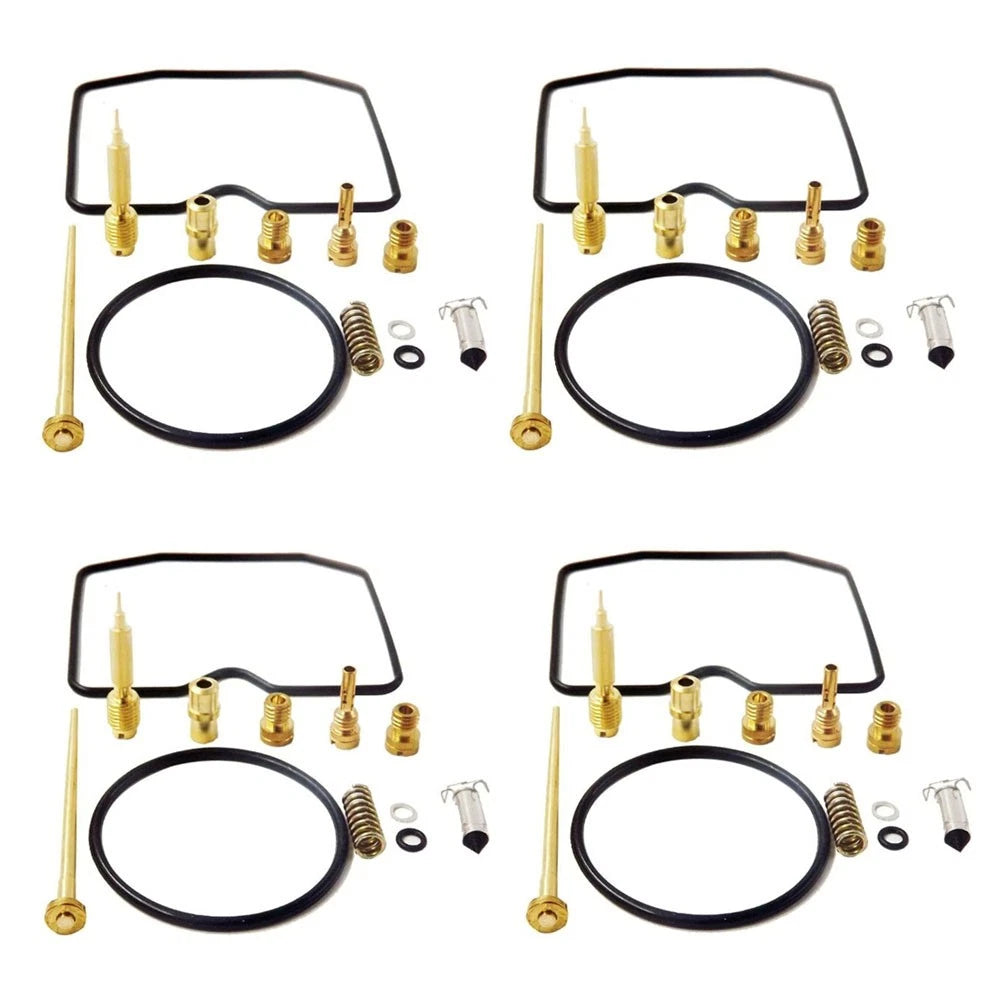 4X Carburetor Repair Kit for Kawasaki Prairie 300 KVF300 (1999–2002)