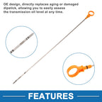 Engine Oil Dipstick No.DG1Z6750AB for Ford Edge (2012–2014), Explorer (2013–2019)
