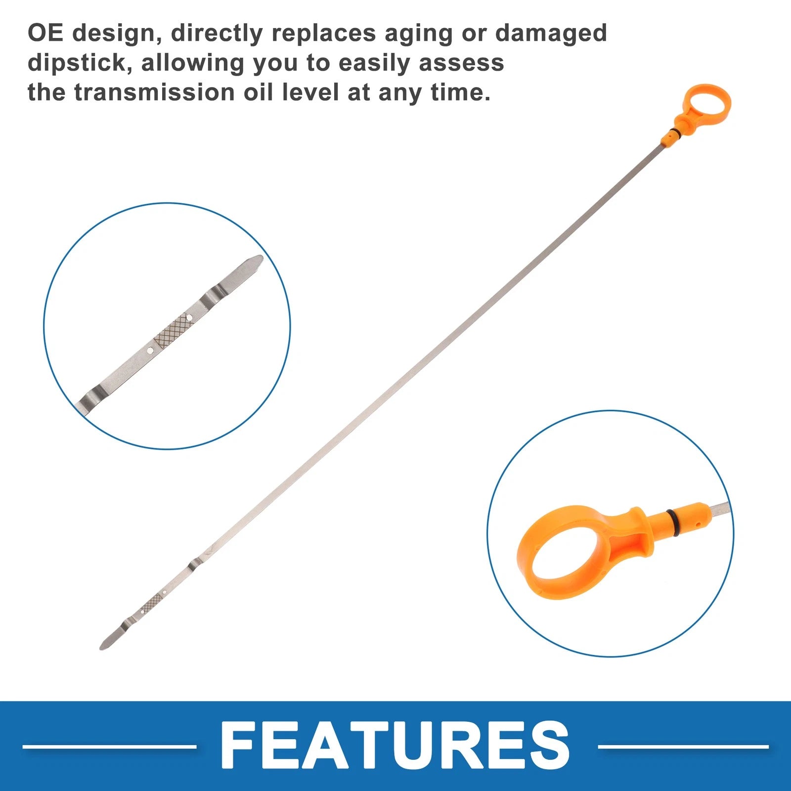 Engine Oil Dipstick No.DG1Z6750AB for Ford Edge (2012–2014), Explorer (2013–2019)