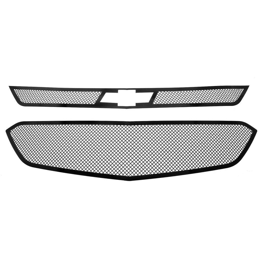 Honeycomb Style Upper Black Mesh Grille Insert for Chevy Equinox (2018-2021)