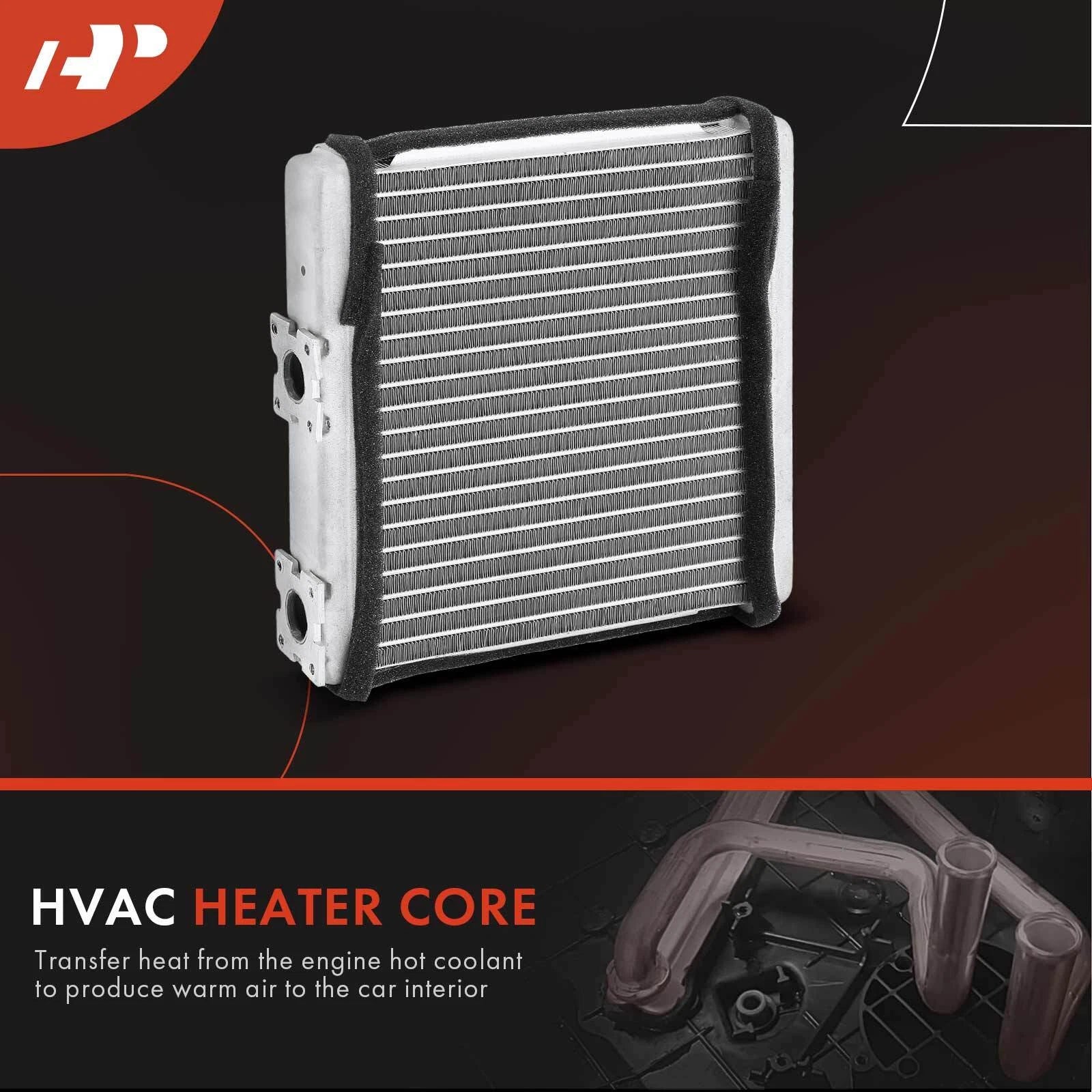 HVAC Heater Core for Nissan Frontier, Maxima, Subaru Legacy (1998–2004)